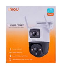 Imou Imou Cruiser Dual Turret IP nadzorna kamera, bijela/crna, IP66