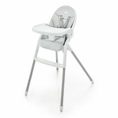Kinderkraft DINNLY stolica za hranjenje, siva