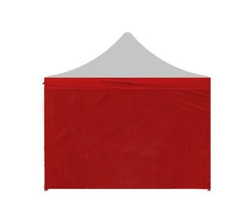 Aga Bočna strana za paviljon POP UP 3x4,5 m Crvena
