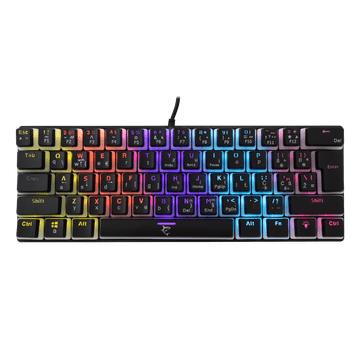 White Shark TIPKOVNICA GK-2202 ASHIKO Crna / HR / CRVENA.ŠV.