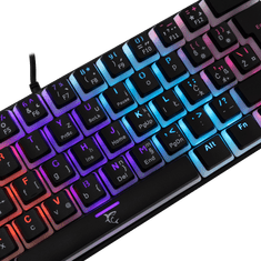 White Shark TIPKOVNICA GK-2202 ASHIKO Crna / HR / CRVENA.ŠV.