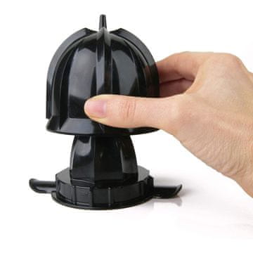 Citrus Black+Decker BXCJ350E sokovnik za agrume, 350W, sivi/crni