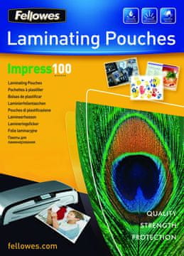 Fellowes Fellowes A4 Glossy folije za laminiranje, 100 komada