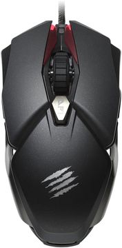 slomart Mad Catz B.A.T. 6+ Žični Optički Miš za Gaming (10 tipki, RGB, 1.8m kabel)