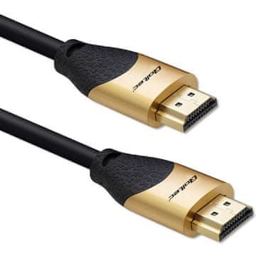 Qoltec 50354 HDMI v2.1 kabel, 8K/60Hz, 1m, Pozlaćeni