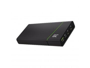 Green Green Cell PowerPlay Ultra power bank Li-Ion 26800 mAh, grafitna