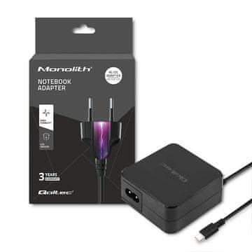 Qoltec Qoltec 51027 Punjač | 65W | 5-20.3V | 2-3.25A | USB tip C | PD
