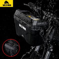 WILD MAN XT8 torbica za bicikl 3L, crno