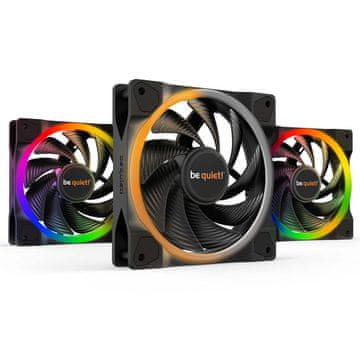 Be quiet! BE QUIET! LIGHT WINGS visokobrzinski (BL077) trodijelni RGB 120 mm 4-pinski PWM ventilator