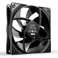 Be quiet! BE QUIET! Pure Wings 3 (BL105) 120 mm 4-pin PWM crni ventilator
