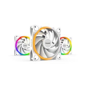 Be quiet! LIGHT WINGS White High-Speed (BL100) triple pack RGB 120mm 4-pin PWM bijeli ventilator