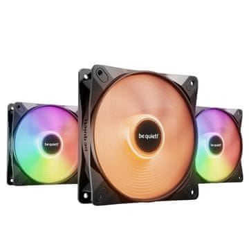 Be quiet! BE QUIET! LIGHT WINGS LX High Speed (BL124) RGB 120 mm 4-pin PWM set od 3 ventilatora