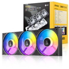 Antec Connect 120 ARGB 120 mm 4-pin PWM set od 3 ventilatora