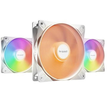 Be quiet! BE QUIET! LIGHT WINGS LX High Speed (BL125) RGB 120 mm 4-pin PWM 3x bijela ventilatora