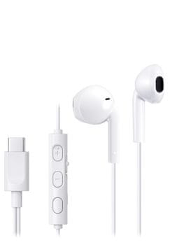 slomart JVC HA-FR17UC USB-C žičane slušalice, bijele, vodootporne (IPX2)