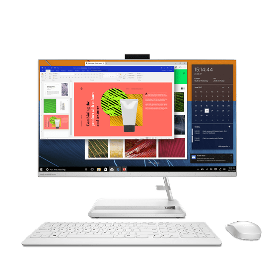Lenovo IdeaCentre AIO 3 PC, R5 7430U, 68,58 cm (27), FHD, 16GB, SSD512GB, W11H, bijeli (F0FY00PTSC)