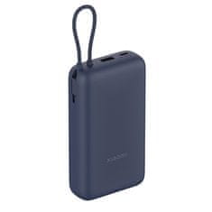 Xiaomi punjiva baterija s ugrađenim kabelom, 20000 mAh, plava