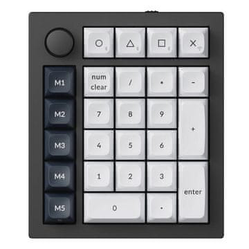 Keychron Keychron Q0 Max RGB QMK/VIA Knob verzija numeričke tipkovnice (crna)