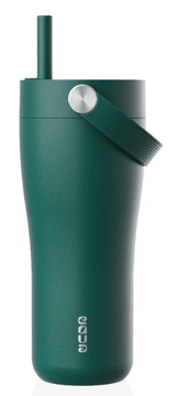 Equa Boca za nošenje, sa slamkom, šumsko zelena