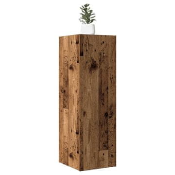 Vidaxl TV ormarići, 2 kom., staro drvo, 30,5 x 30 x 90 cm, daska