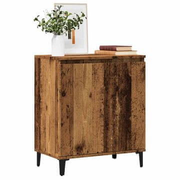 Vidaxl Komoda s ladicama, antikno drvo, 60x35x70 cm, materijal na bazi drva