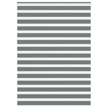 Vidaxl Zavjesa zebra 160x200 cm širina tkanine 155,9 cm poliester