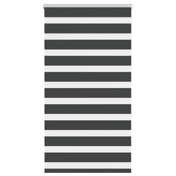 Vidaxl Zavjesa zebra crna 75x150 cm širina tkanine 70,9 cm poliester