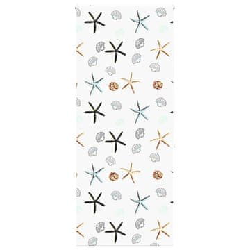 Vidaxl Rolo zavjesa za tuš 110x240 cm širina tkanine 106 cm