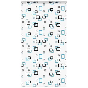 Vidaxl Rolo zavjesa za tuš s kazetom 120x240 cm širina tkanine 116 cm