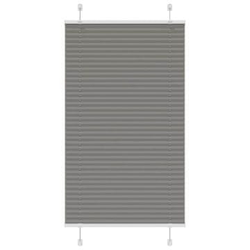 Vidaxl Plisirana zavjesa antracit boje 80x150 cm Širina tkanine 79,4 cm