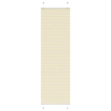 Vidaxl Krem plisirana zavjesa 60x200 cm Širina tkanine 59,4 cm