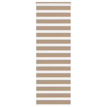 Vidaxl Zebra rolo zavjesa, 75x230 cm, širina tkanine 70,9 cm, poliester
