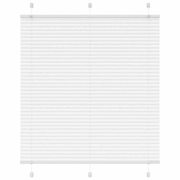 Vidaxl Plisirana zavjesa Bijela 120x150 cm Širina tkanine 119,4 cm