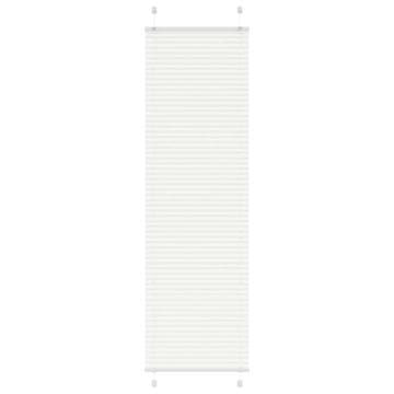 Vidaxl Plisirana zavjesa Bijela 65x200 cm Širina tkanine 64,4 cm