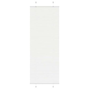Vidaxl Plisirana zavjesa Bijela 75x200 cm Širina tkanine 74,4 cm
