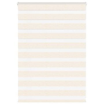 Vidaxl Zavjesa zebra 95x100 cm širina tkanine 90,9 cm poliester