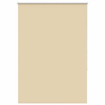 Vidaxl Rolo zavjesa Blackout Bež 95x130 cm Širina tkanine 90,7 cm