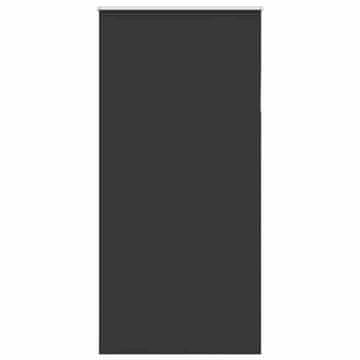 Vidaxl Rolo zavjesa Blackout Black 100x230 cm Širina tkanine 95,7 cm