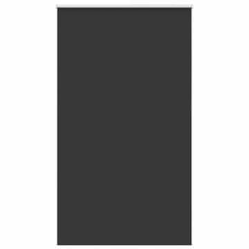 Vidaxl Rolo zavjesa Blackout Black 120x230 cm Širina tkanine 116,6 cm