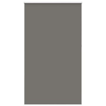 Vidaxl Rolo zavjesa Blackout siva 130x230 cm Širina tkanine 126,6 cm