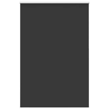 Vidaxl Rolo zavjesa Blackout Black 165x210 cm Širina tkanine 161,6 cm