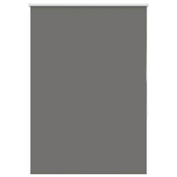 Vidaxl Rolo zavjesa Blackout siva 90x130 cm Širina tkanine 85,7 cm