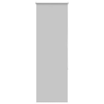 Vidaxl Rolo zavjesa Blackout svijetlo siva 40x150 cm Širina tkanine