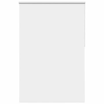 Vidaxl Rolo zavjesa Blackout bijela 150x230 cm Širina tkanine 146,6 cm