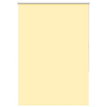 Vidaxl Rolo zavjesa Blackout žuta 100x150 cm Širina tkanine 95,7 cm