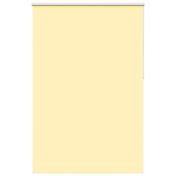 Vidaxl Rolo zavjesa Blackout žuta 165x230 cm Širina tkanine 161,6 cm