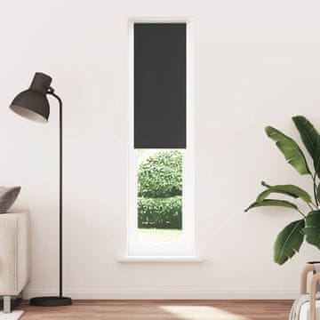 Vidaxl Zamračujuća rolo zavjesa crna 55x230 cm Širina tkanine 50,7 cm