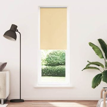 Vidaxl Bež rolo zavjesa za zamračivanje 65x230 cm Širina tkanine 60,7 cm