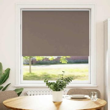 Vidaxl Rolo zavjesa za zamračivanje boje kave 90x150 cm Širina tkanine