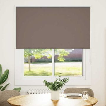 Vidaxl Rolo zavjesa za zamračivanje boje kave 125 x 175 cm, širina tkanine